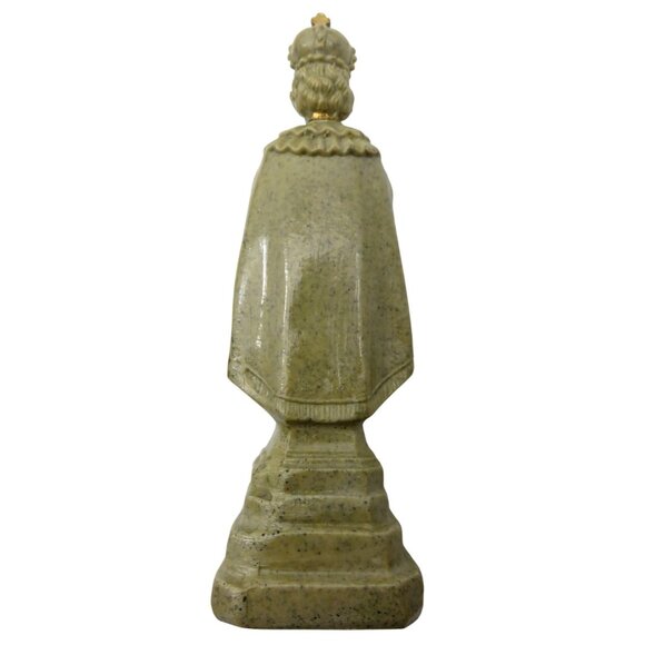 VOLCANIC Ash Mt PINATUBO Religious Statue 7.5" Handmade Eruption Victims 1990s - Picture 4 of 10